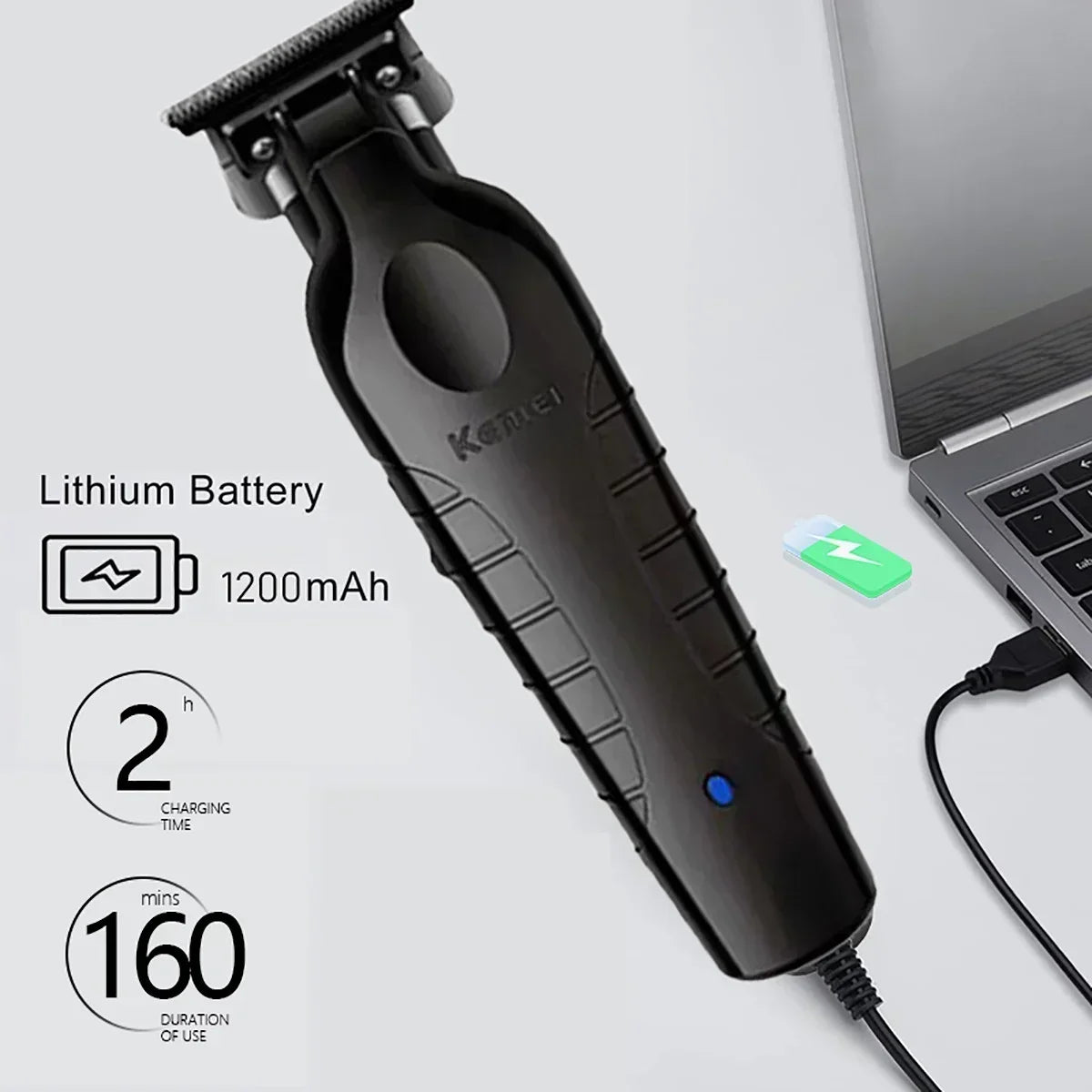 KM-2299 Hair Trimmer Machine Men'S Haircut Machine Hair Clipper Professional Cutter Hair Cutting Machine Clipper