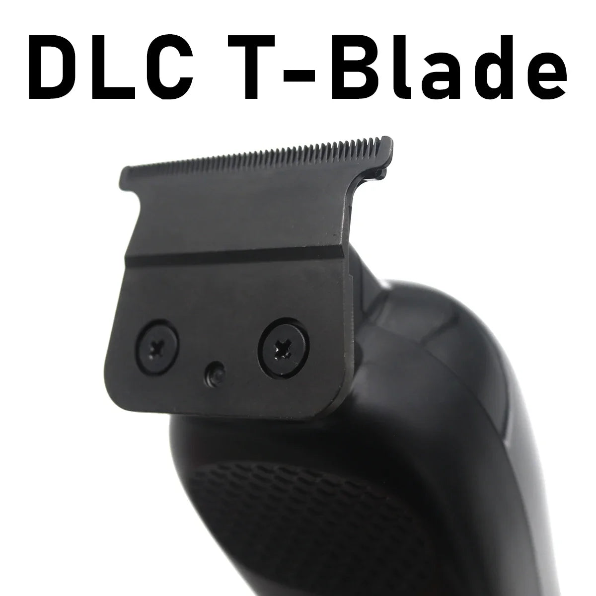 KM-999 Hair Trimmer for Men DLC T-Blade Zero Gapped LED Display Cordless USB Professional Hair Clipper Finishing Machine
