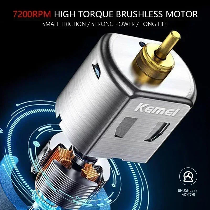 KM-2299 Hair Trimmer Machine Men'S Haircut Machine Hair Clipper Professional Cutter Hair Cutting Machine Clipper